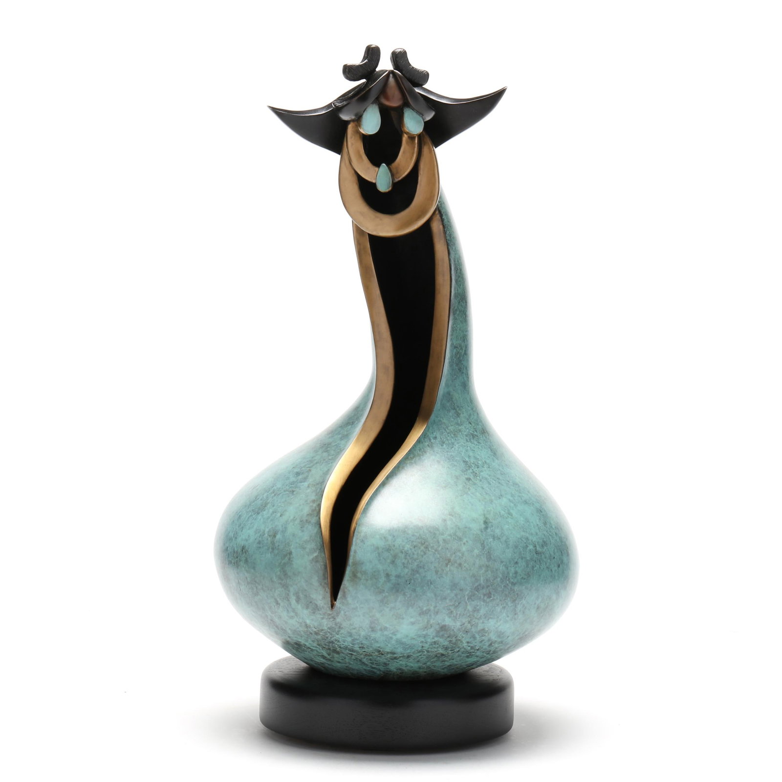 Kim S. Obrzut (Hopi, b. 1969),  Maiden in Waiting (1 of 9)