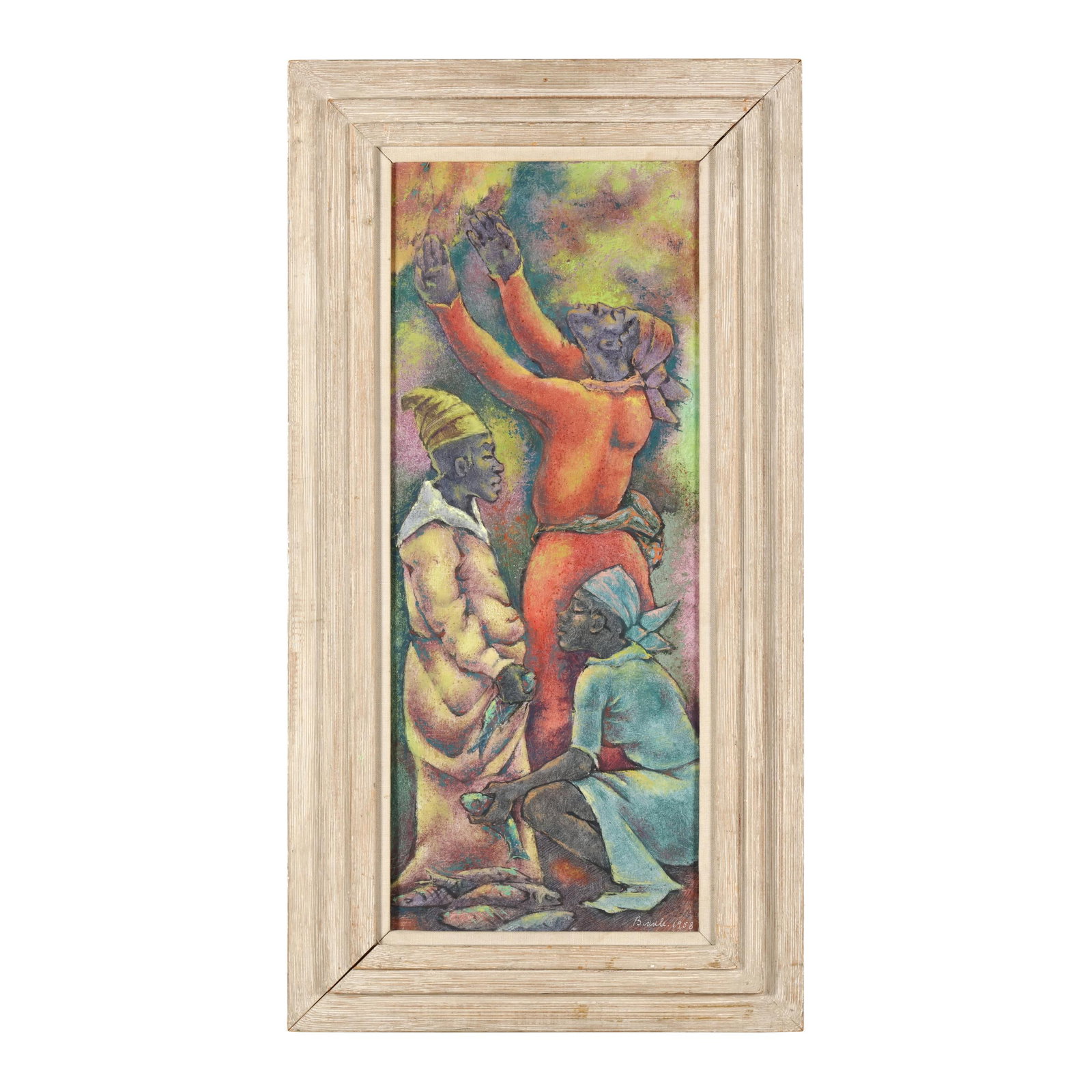 George Biddle (American, 1885-1973),  West Indian Market (1 of 8)