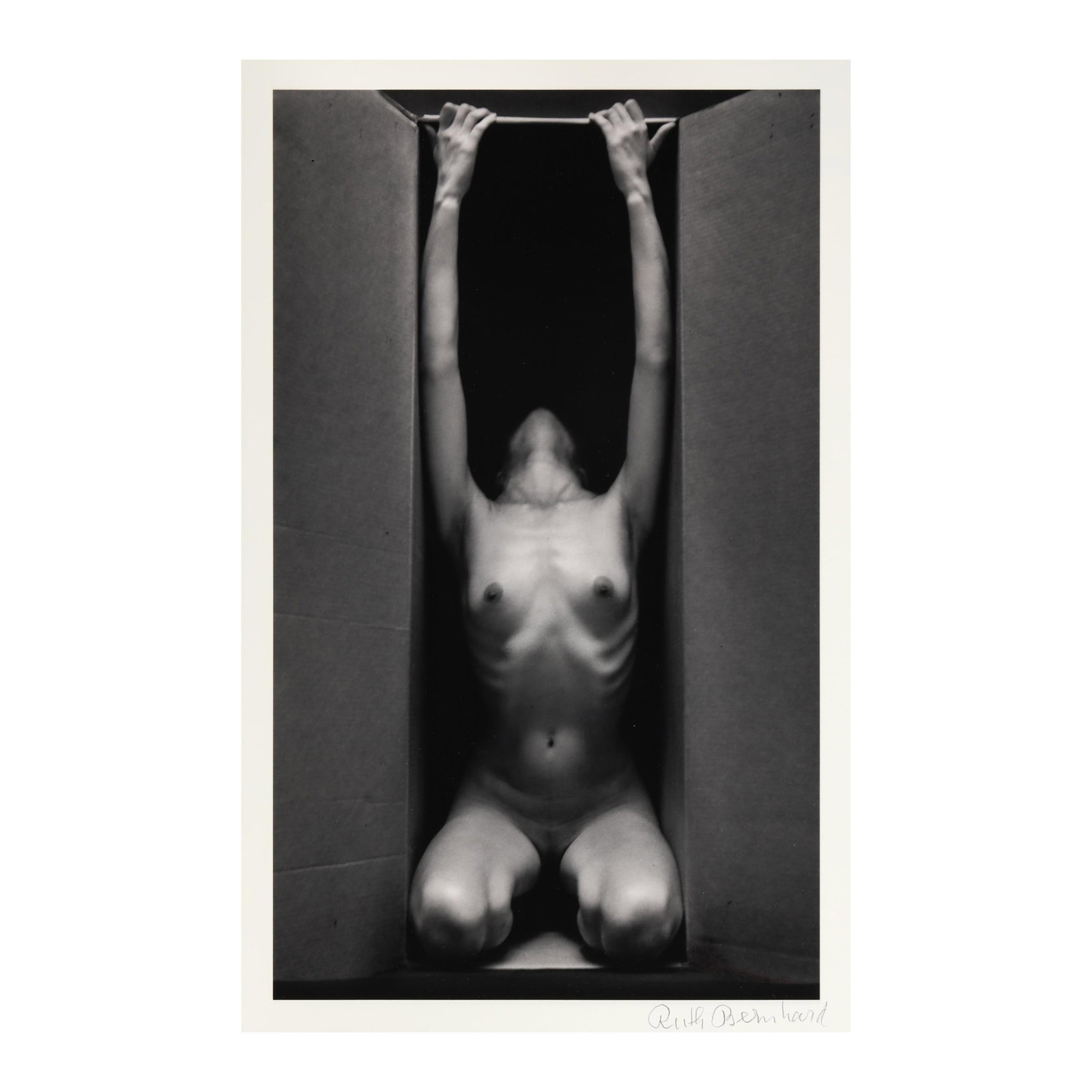 Ruth Bernhard (German/American, 1905-2006),  In the Box - Vertical (1 of 6)