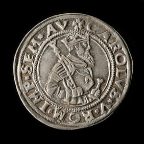 German States, Kempten. Charles V 1548 1/4 Taler