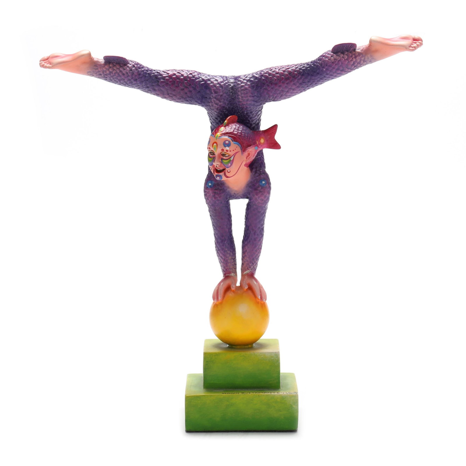 Sergio Bustamante (American, b.1949), Circus Performer (1 of 5)