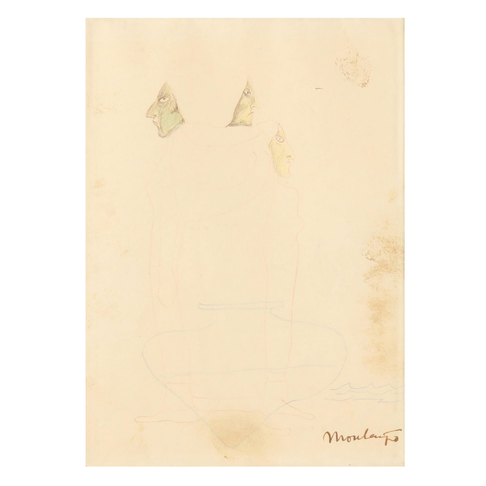 A Vintage Study of Three Witches (1 of 6)