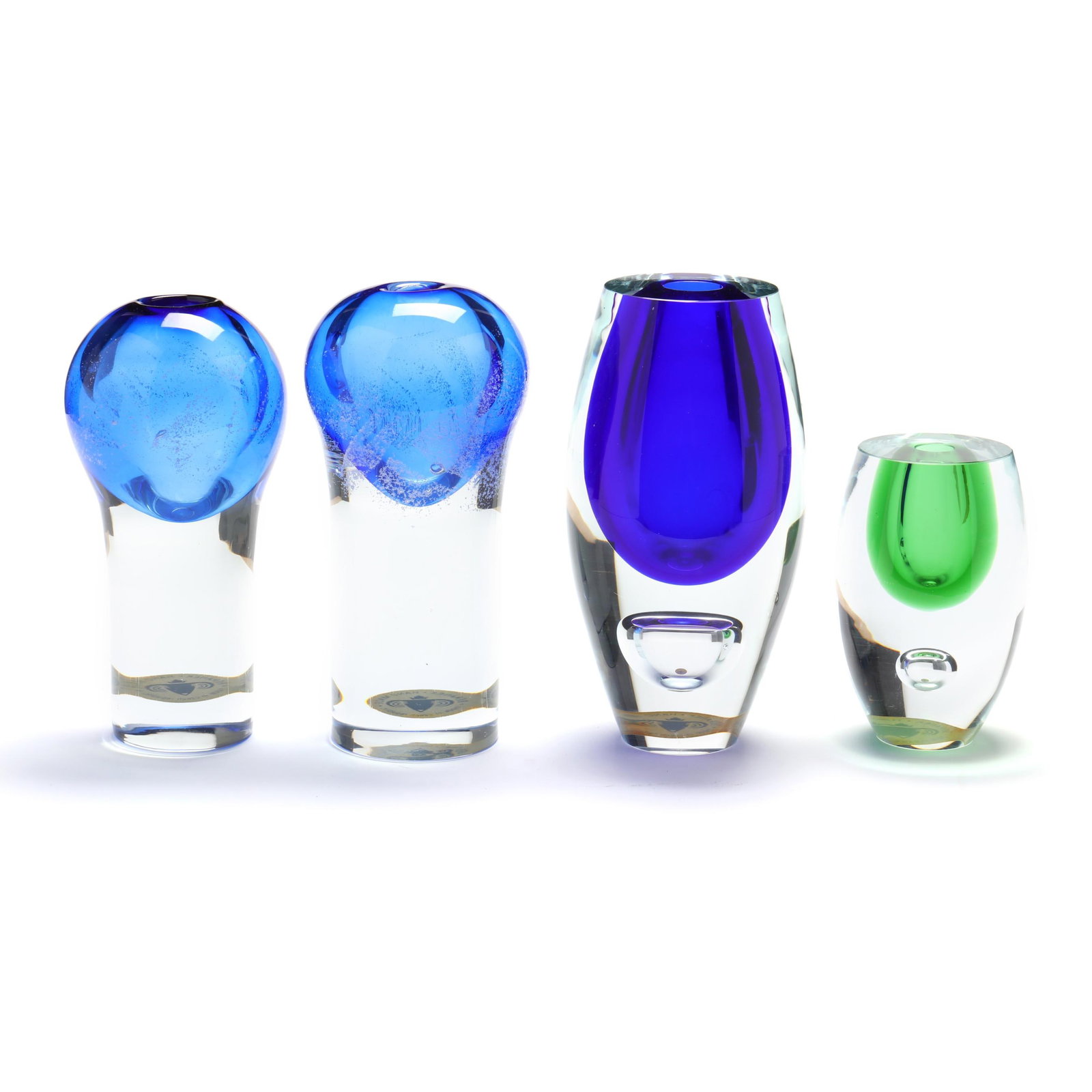 Beranek, Four Art Glass Vases (1 of 9)