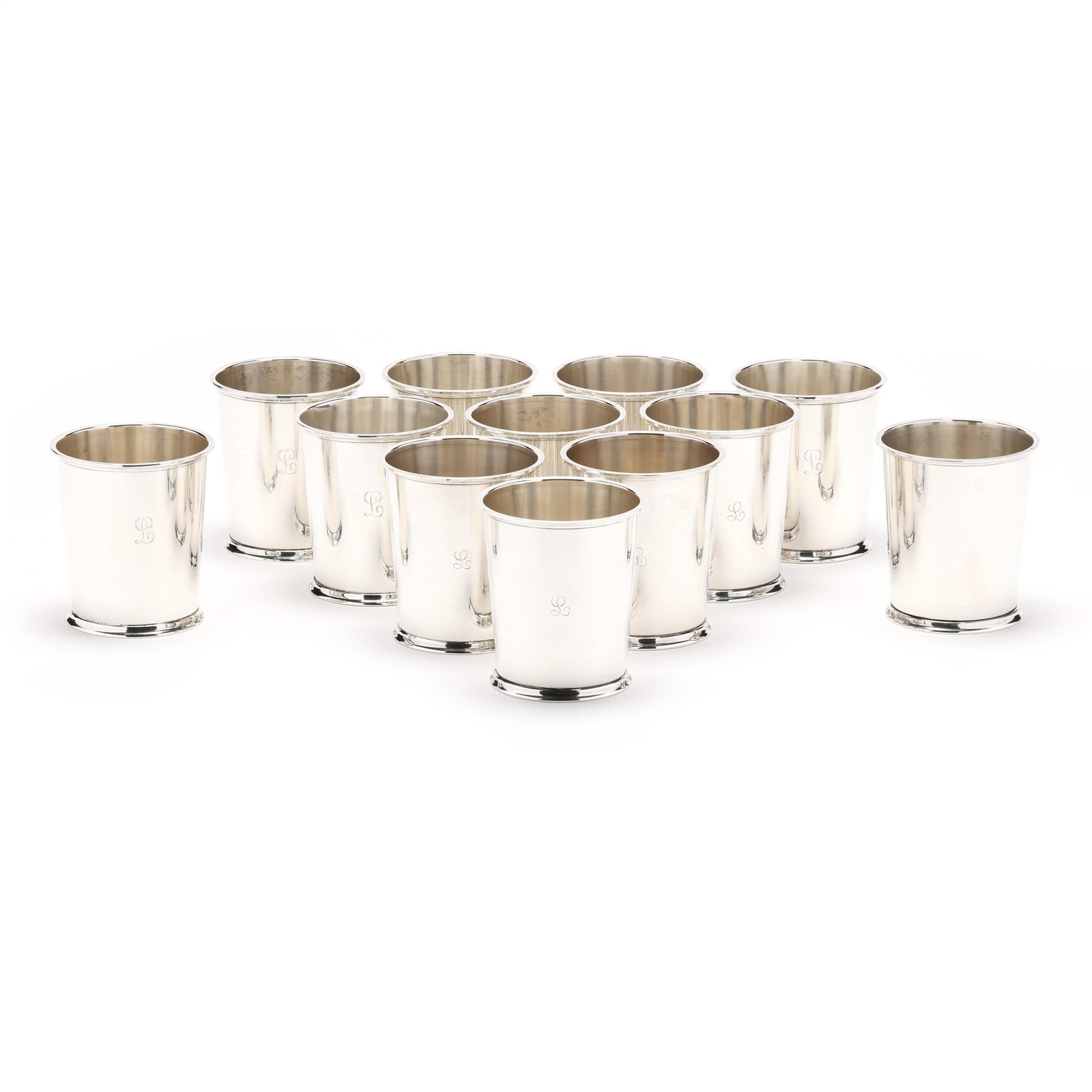 Set of Twelve Sterling Silver Julep Cups by Fisher (1 of 4)