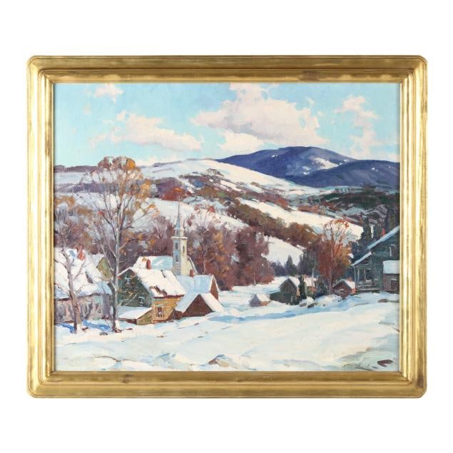 Aldro Thompson Hibbard (American, 1886-1972), Winter Landscape (1 of 6)