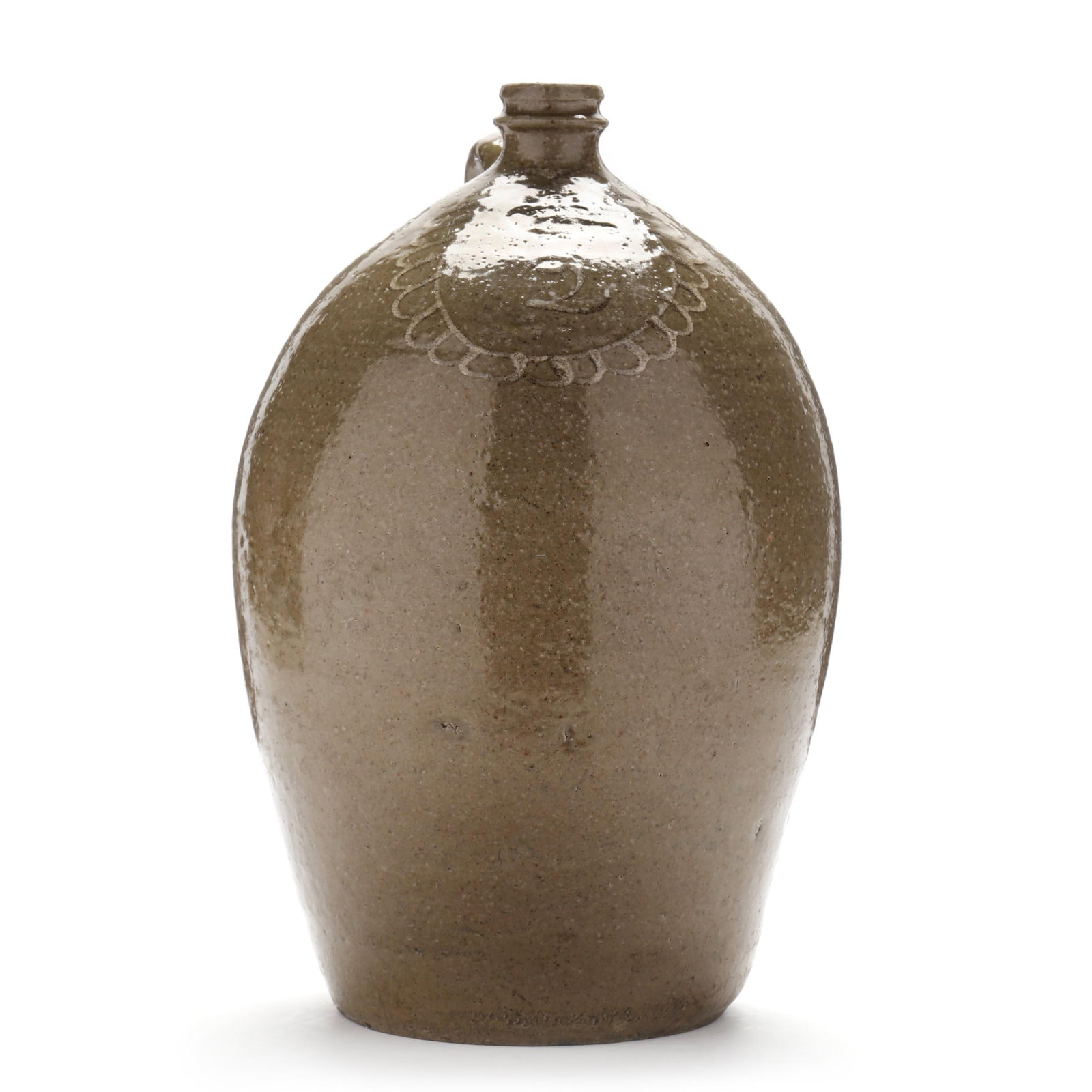 Edgefield District, SC, Signed Thomas Chandler, Two Gallon Jug (1 of 13)