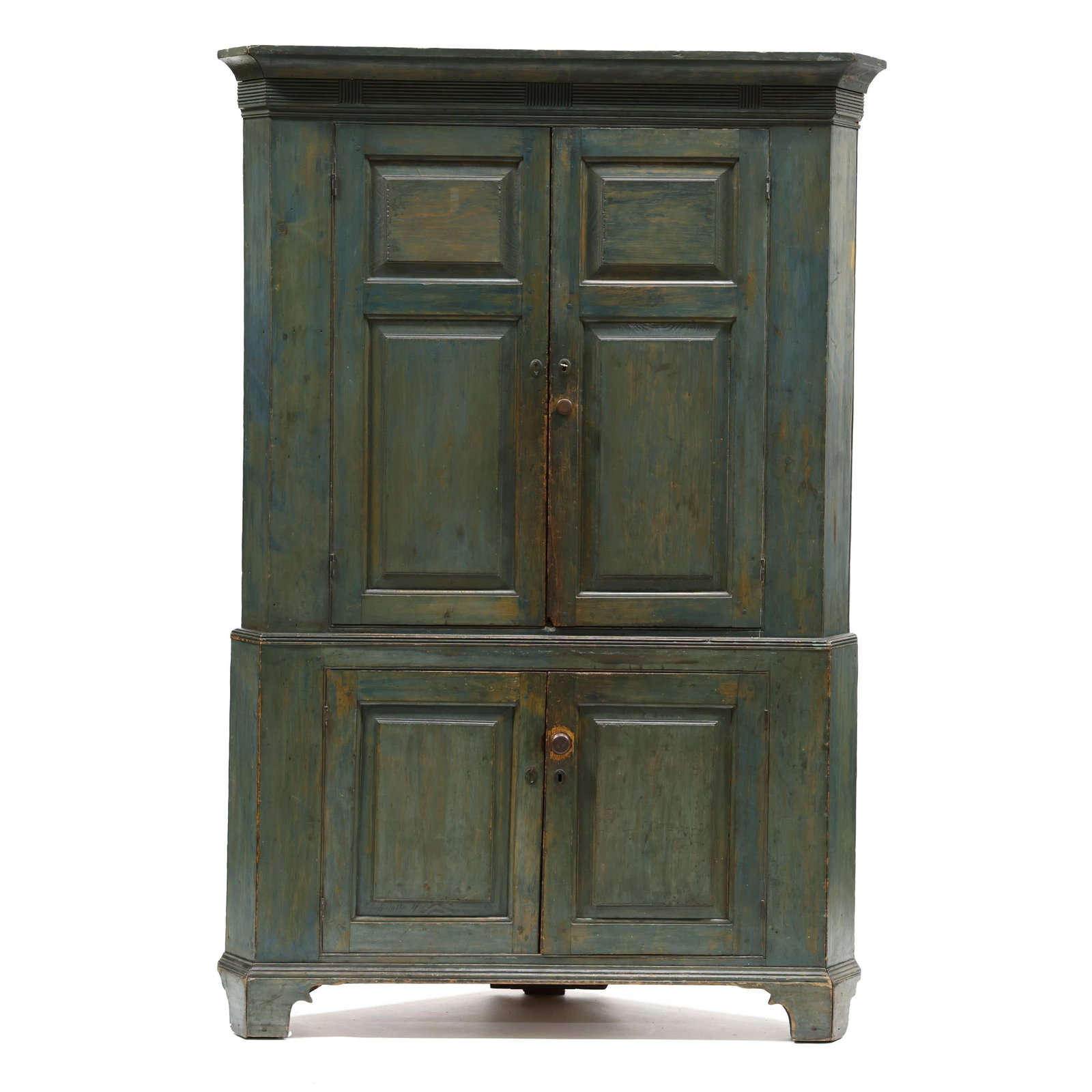 Southern Federal Painted Corner Cupboard (1 of 9)