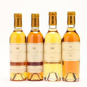 2001, 2006 & 2014 Chateau d'Yquem Half-Bottles
