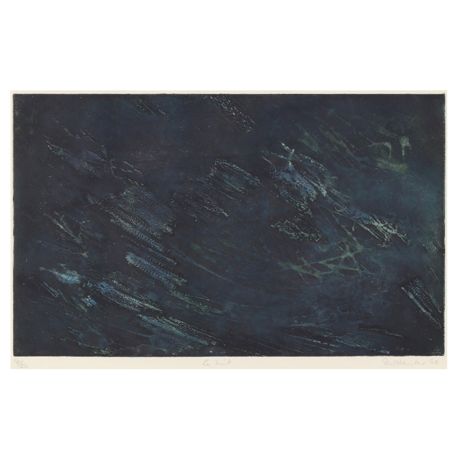Stanley William Hayter (British, 1901-1988),  La Nuit (Night) (1 of 6)