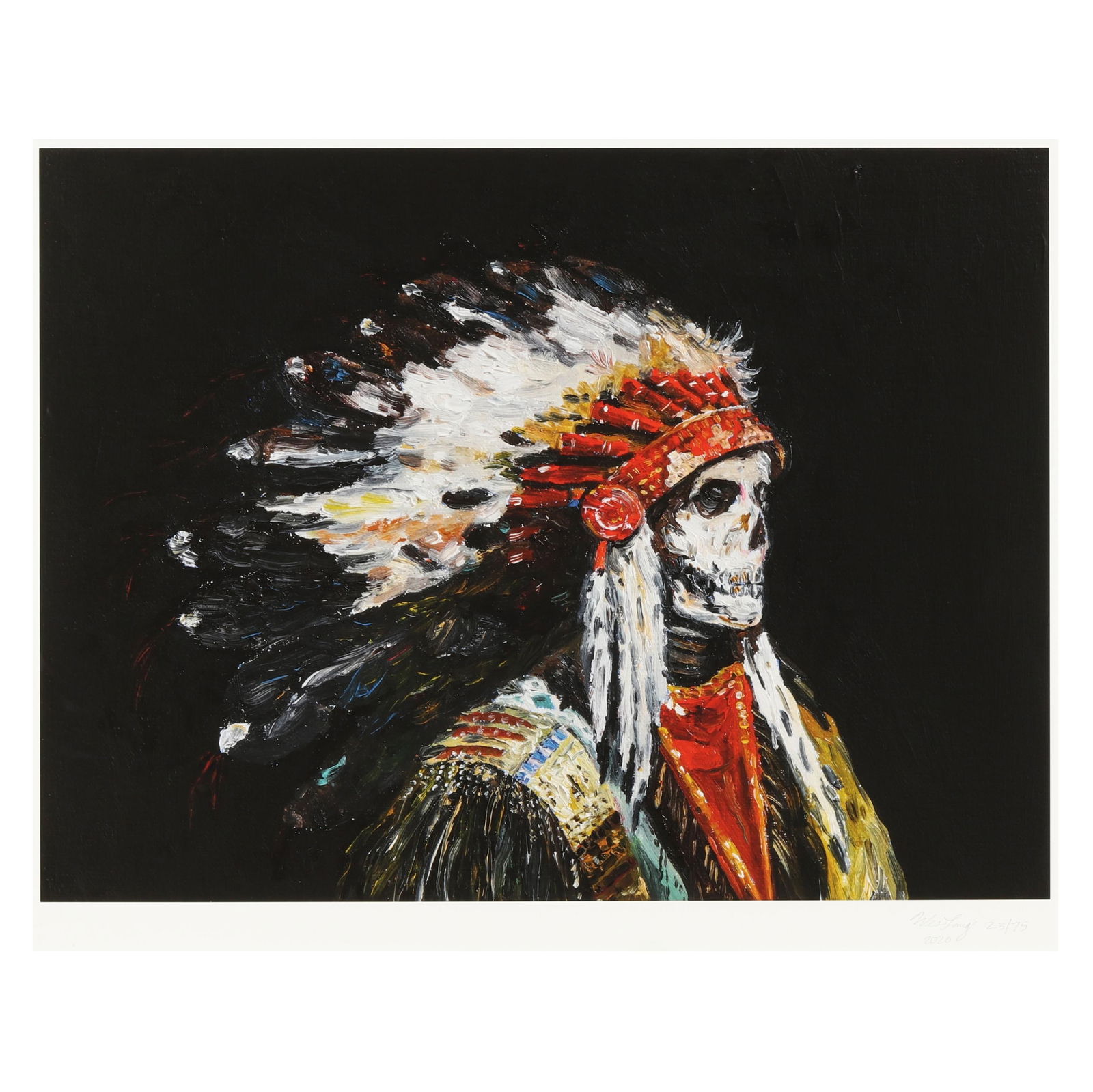 Wes Lang (American, b. 1972),  To Tell the Truth (1 of 4)