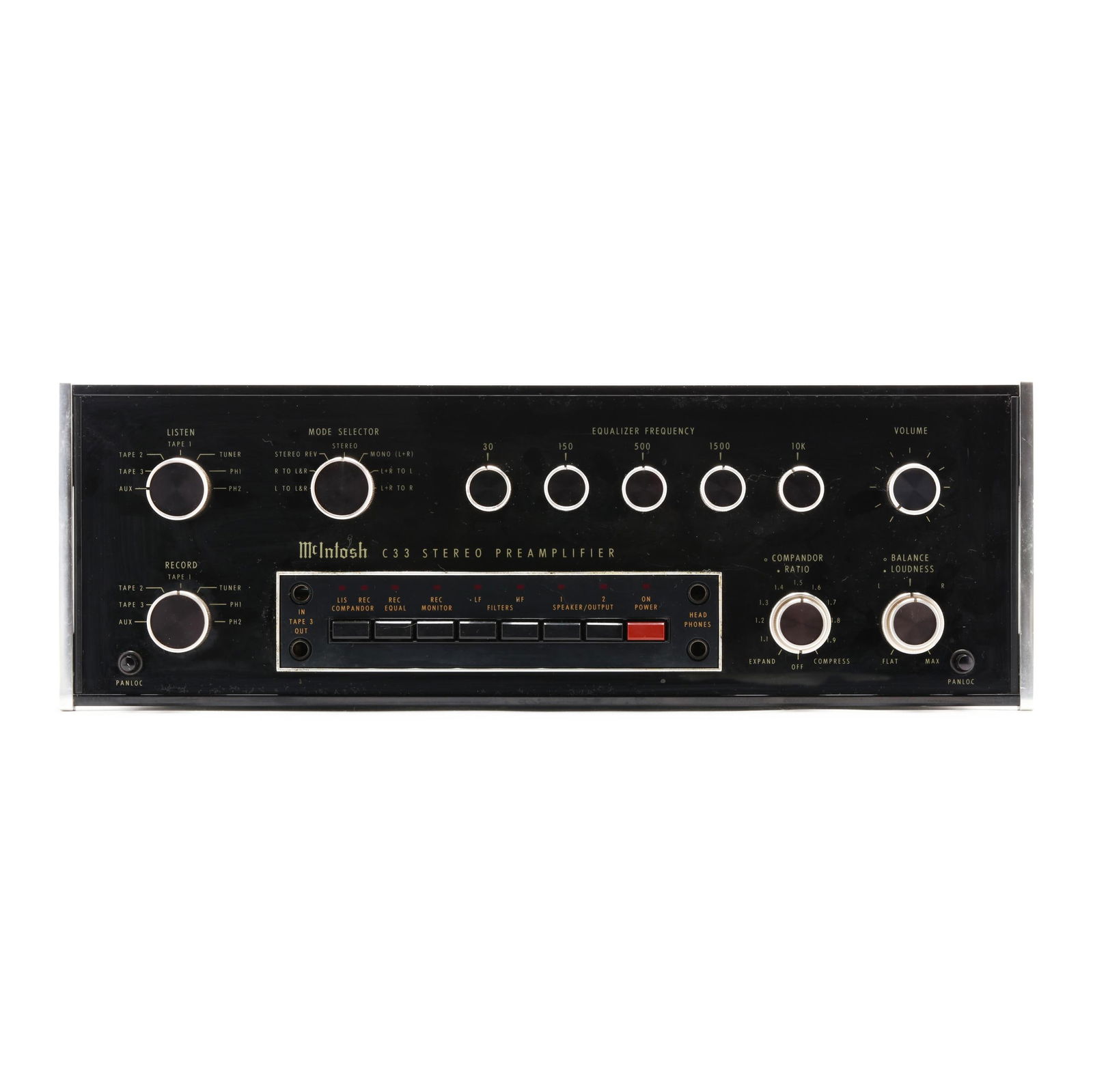 マッキントッシュ　McIntosh C-33 junk プリアンプ Yahoo!オークション -「mcintosh c33」(アンプ) (オーディオ機器