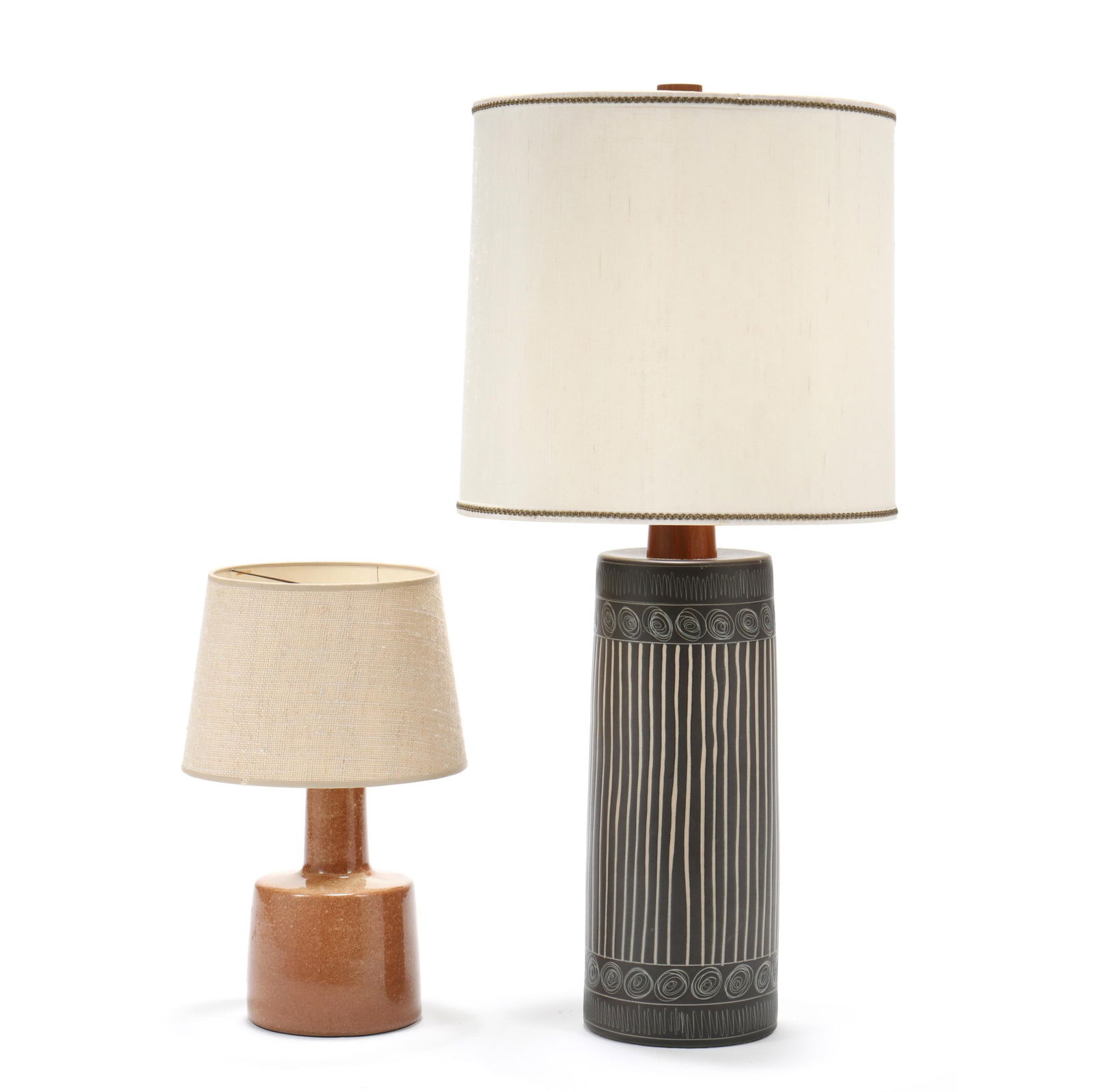 Gordon and Jane Martz for Marshall Studios, Two Pottery Table Lamps (1 of 13)