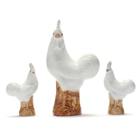 Three Chinese Roosters, Jin Sheng Sheng Mark
