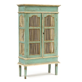 Southeast Asian Painted Cupboard