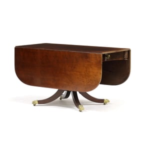 William IV Mahogany Drop Leaf Dining Table