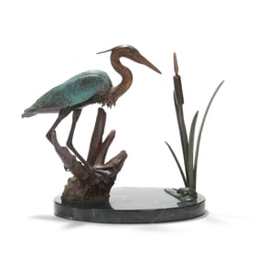 Bill Hunt (American, b. 1944),  Great Blue Heron