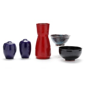 A Pottery Selection: Ben Owen III (b. 1968 Seagrove, NC)