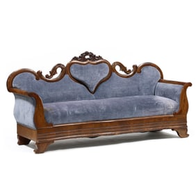 American Classical Mahogany Sofa