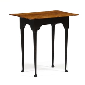 D.R. Dimes, Federal Style Tiger Maple Side Table