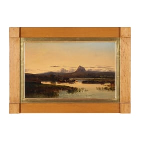 American School (Early 20th Century), Western Landscape