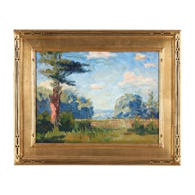 Mabs Sigfrid (American, 20th Century), Impressionistic Landscape