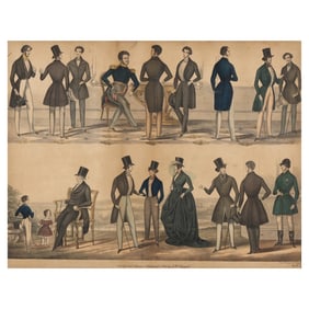 Thomas Sinclair (American, 1805-1881),  Spring and Summer Fashions for 1841 by J.H. Chappell
