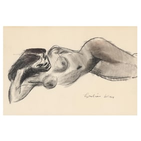 Leslie Kay (American), Reclining Nude