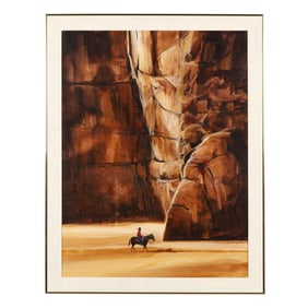 Jim Prindiville (American, b. 1941),  Canyon Rider