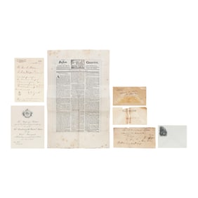 Six (6) Items of Historical Ephemera