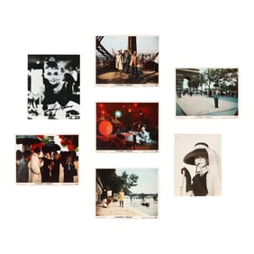 Group of  Breakfast at Tiffany's  Photos and  Funny Face  Lobby Cards