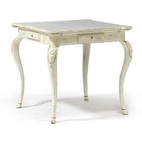 John Richard, Italianate  De Wolf  Card Table