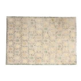 Tibetan Silk Room Size Carpet