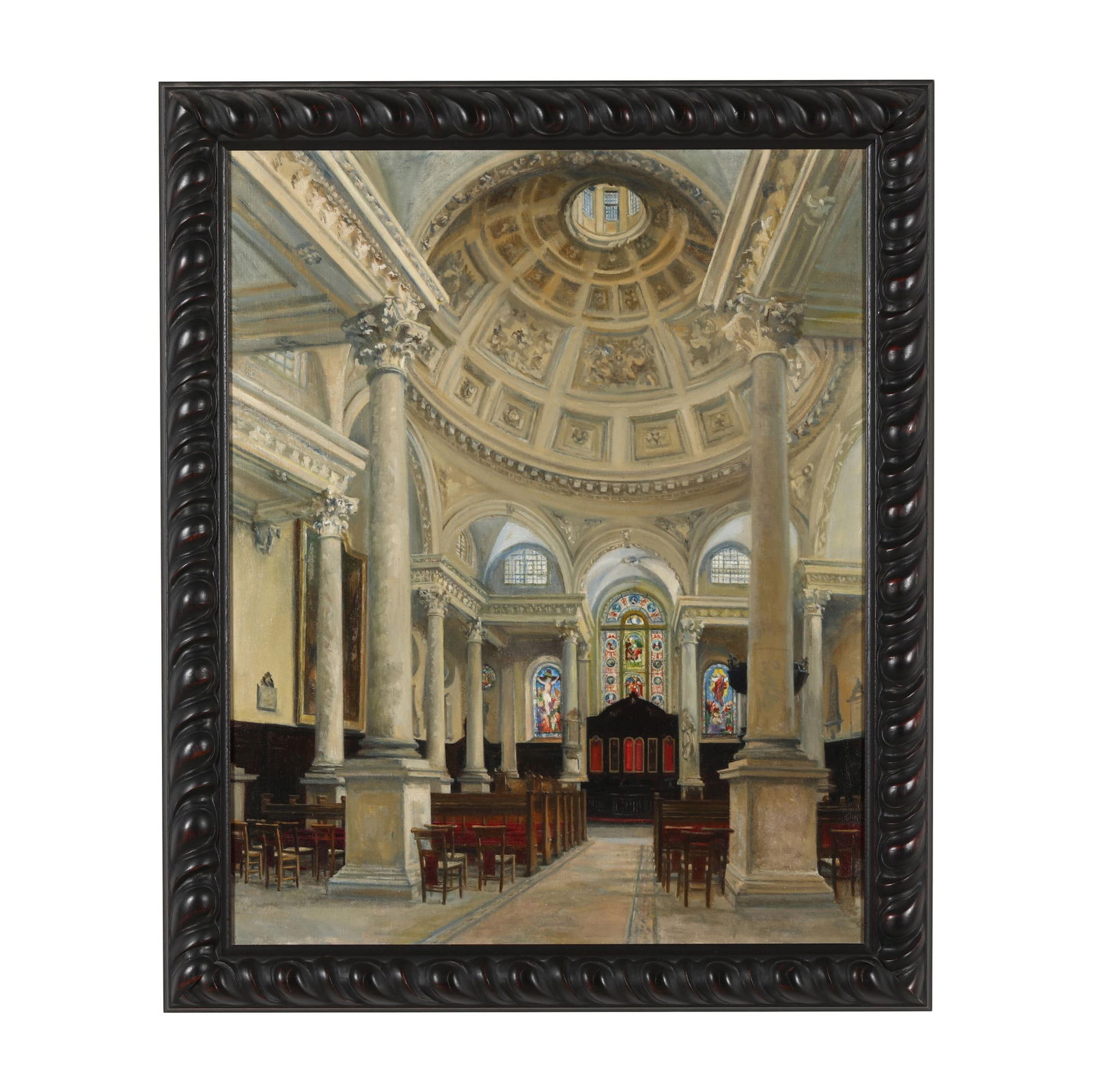 Continental School (20th Century), Church Interior (1 of 4)