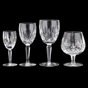 Waterford, (31) Pieces of Assorted  Lismore  Crystal
