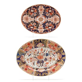 Two Early 19th Century Imari Platters