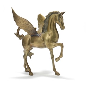 A Large Brass Model of Pegasus