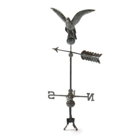 Copper Full Bodied Eagle Weathervane