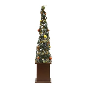 Large Italianate Tole Fruit Topiary