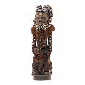 African Kuba Horned Figure