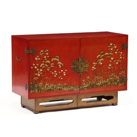 Beacon Hill, Vintage Chinoiserie Cabinet