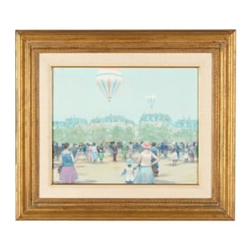 André Gisson (American, 1921-2003),  Hot Air Ballooning