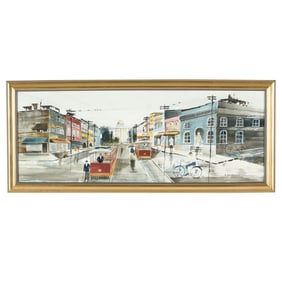 M. Pendergraft (NC), Downtown Raleigh Street Scene