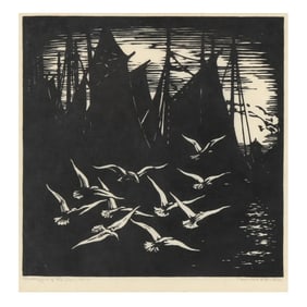 Donald Witherstine (American 1896-1961),  Messengers of the Sea