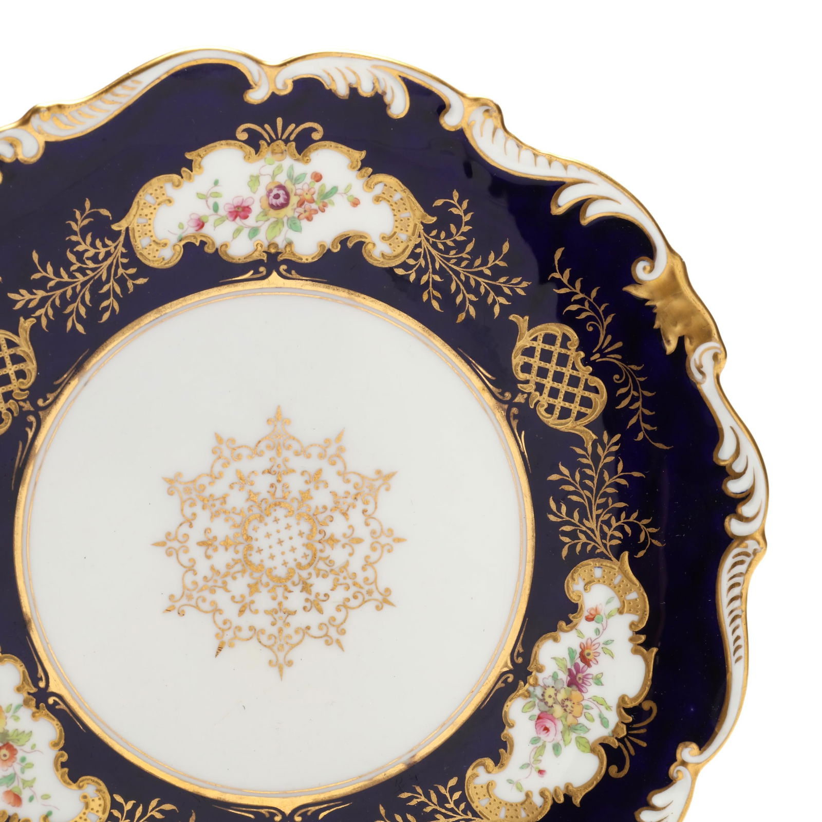 An Antique Coalport China Dessert Service (1 of 5)