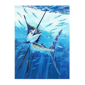 Guy Harvey (English-Jamaican, b. 1955),  Strike Zone