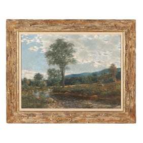 Walter Dower (American, 1883-1934),  Late Summer on the River