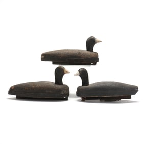 Will Kight (NC, 1897-1977), Trio of Coots