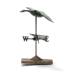 John Garret Thew, Full Bodied Copper Flying Goose Weathervane