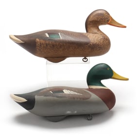Madison Mitchell (MD, 1901-1993), Pair of Mallard