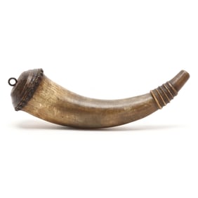 Early Piedmont North Carolina Powder Horn
